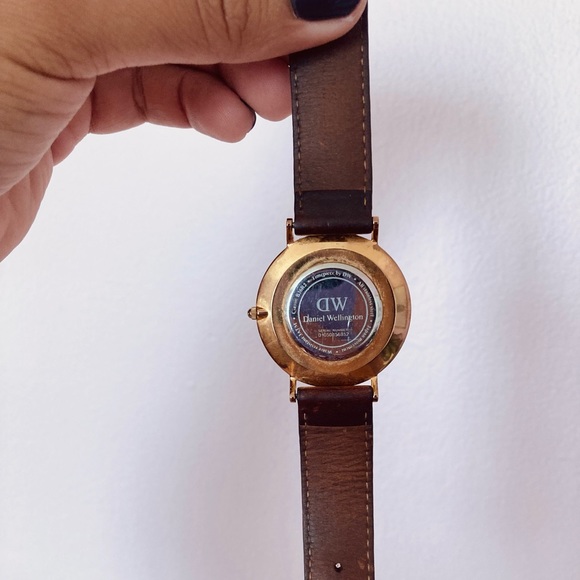 Daniel Wellington Women’s Watch - Gold with Brown Leather - Picture 3 of 3